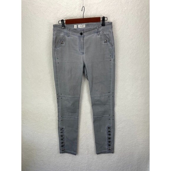 Per Se by Carlisle Pants Women’s Size 4 Lot of 5 Straight Gray Leopard Blue - Picture 7 of 16